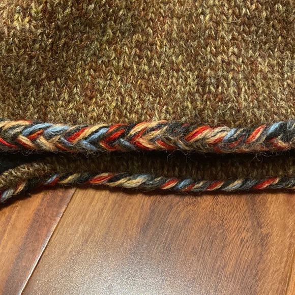 Boy’s Youth Fleece Lined 100% Wool Simons Hat with Ear Covers - Picture 4 of 4